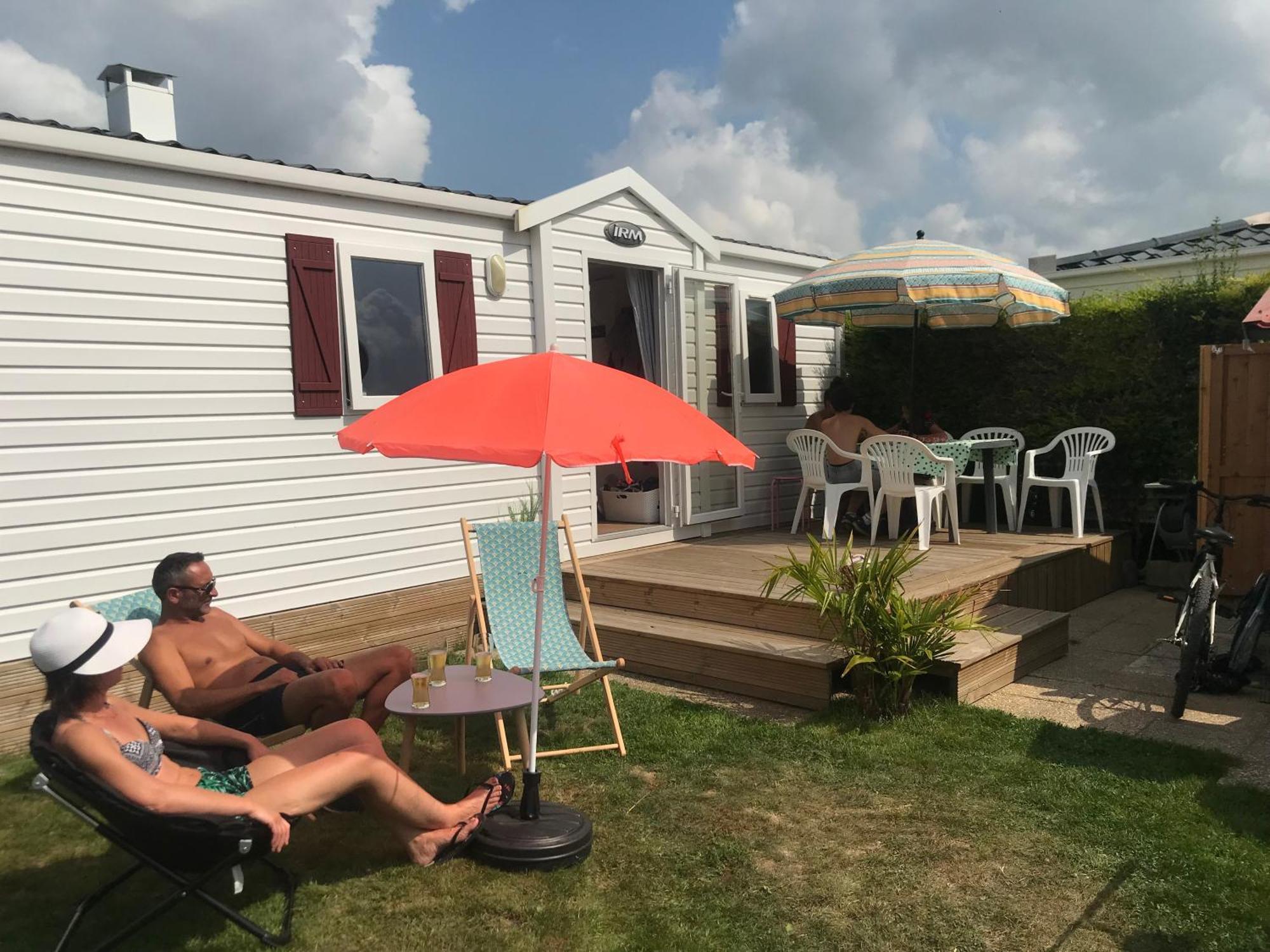 Mobil Home Montmartin-sur-Mer Esterno foto